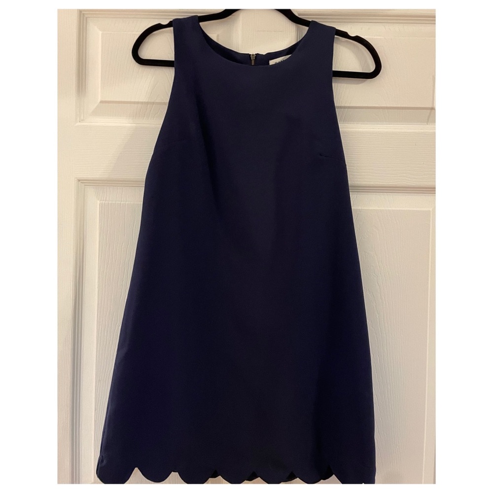 Navy blue dress